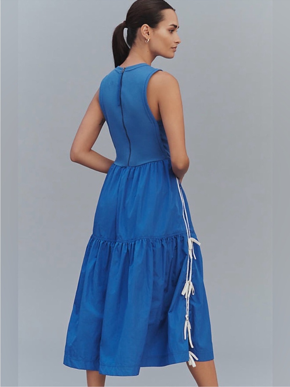 Daily Practice Royal Blue Activewear Midi Dress - Picture 2 of 8